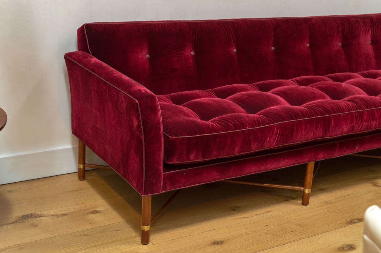 Harvey Probber Rare Long Sofa at 1stdibs
