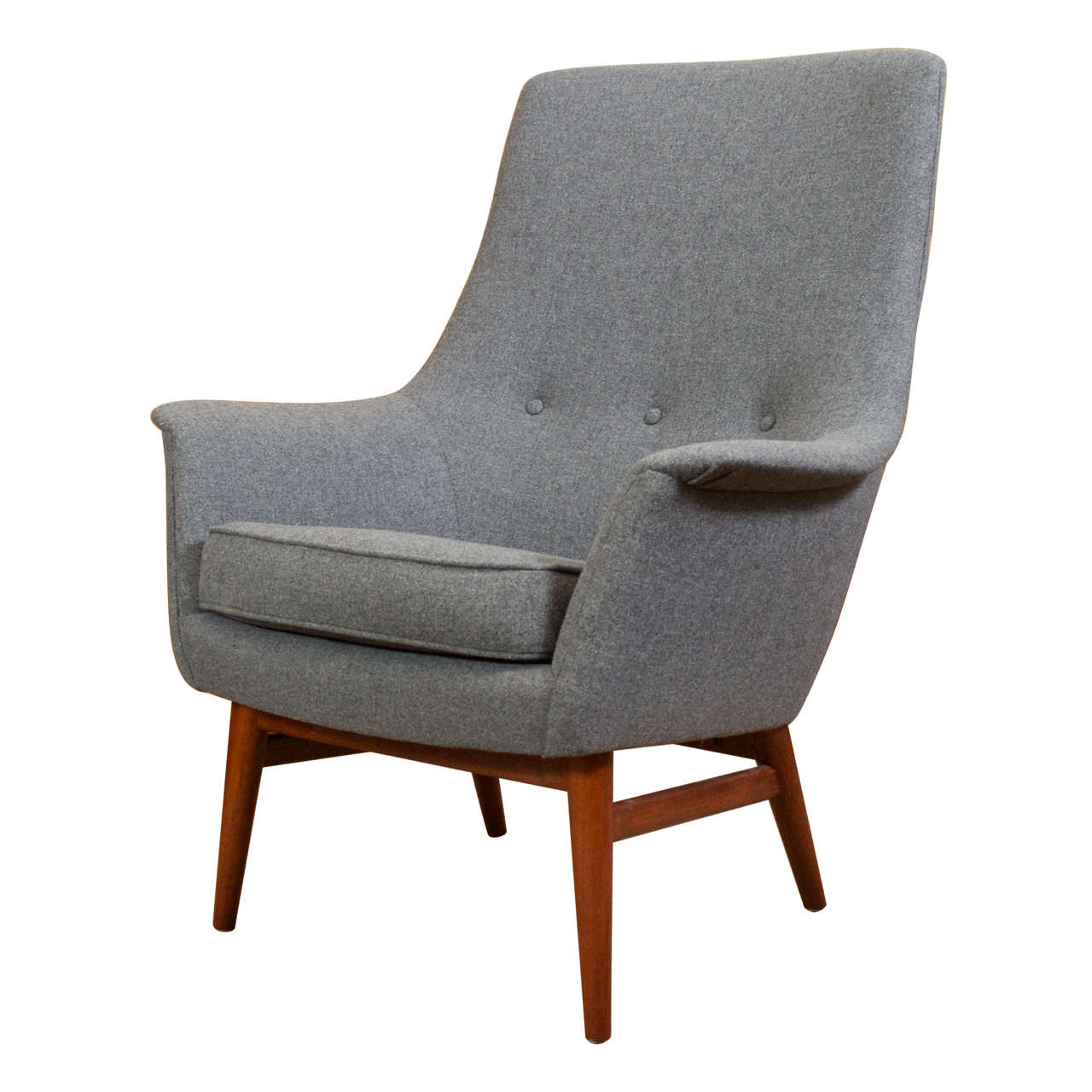 Danish Modern Lounge Chair at 1stdibs