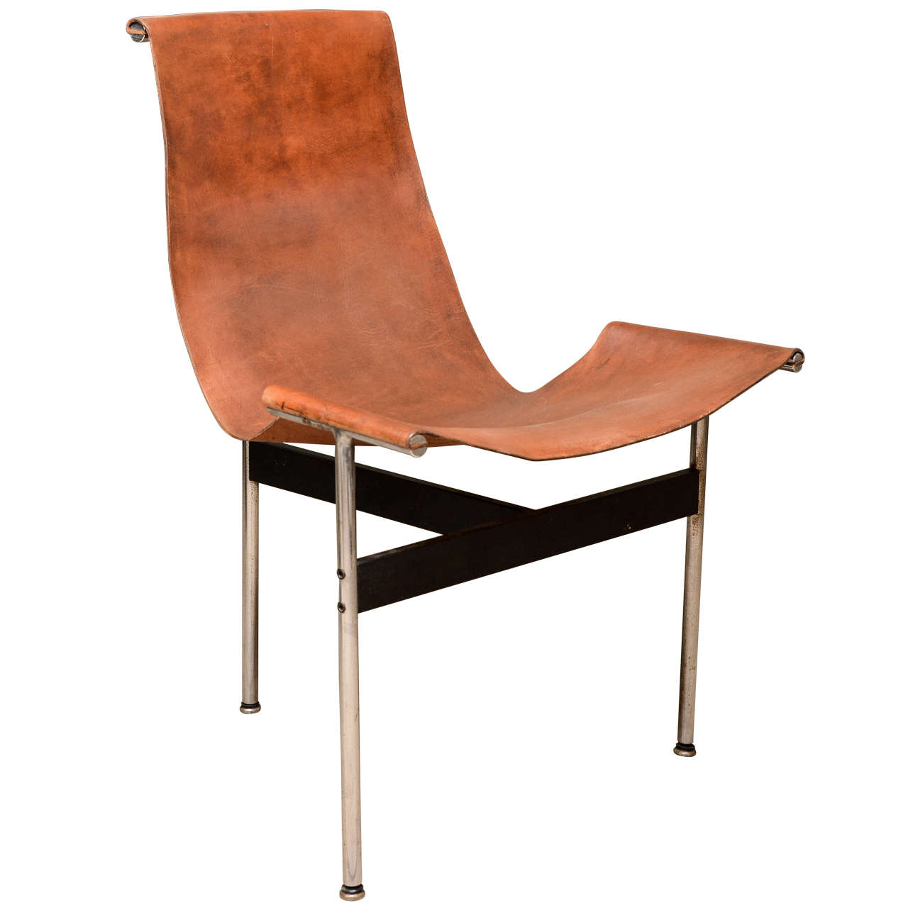 Katavolos Leather Sling "T" Chair at 1stdibs