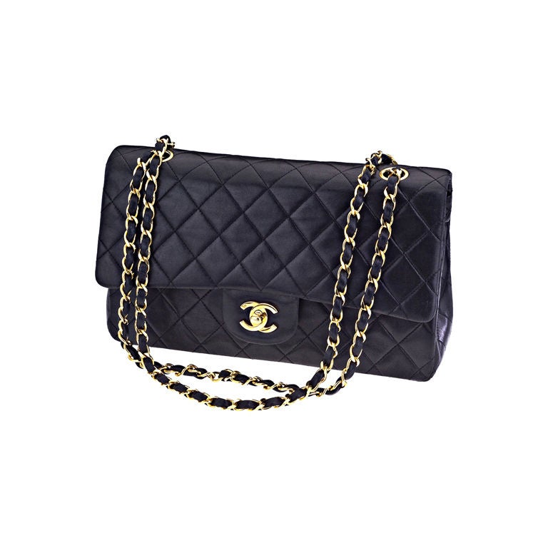 CHANEL CLASSIC QUILTED DOUBLE FLAP 2.55 BAG