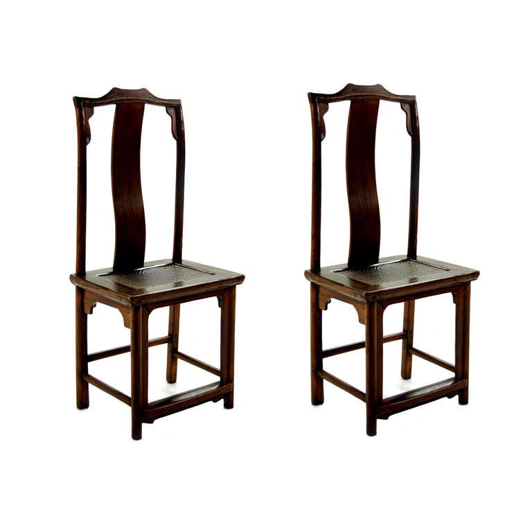 Pair of Early 20th Century Chinese Chair -SATURDAY SALE-