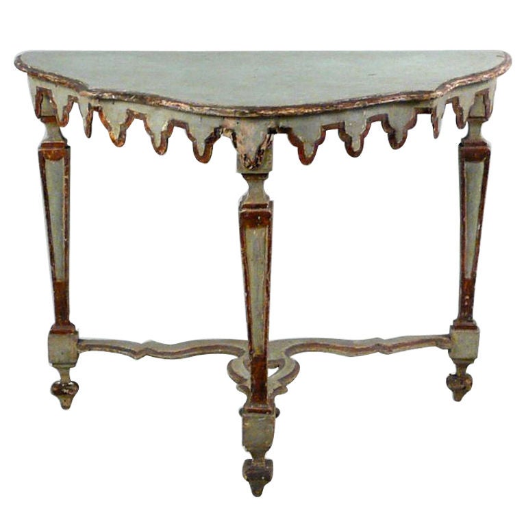 Excellent 18th Century Venetian Italian Console Table at 1stdibs