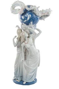 Lladró Porcelana Escultura de "Mãe Terra"