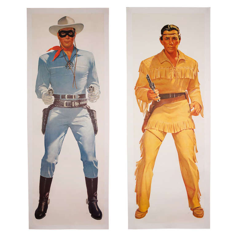 Life Size Lone Ranger Poster from TV Series