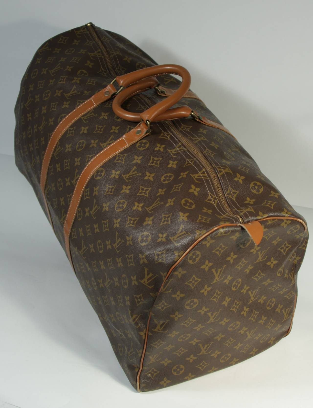 Louis Vuitton Vintage Large Monogram Duffle Bag Luggage at ...
